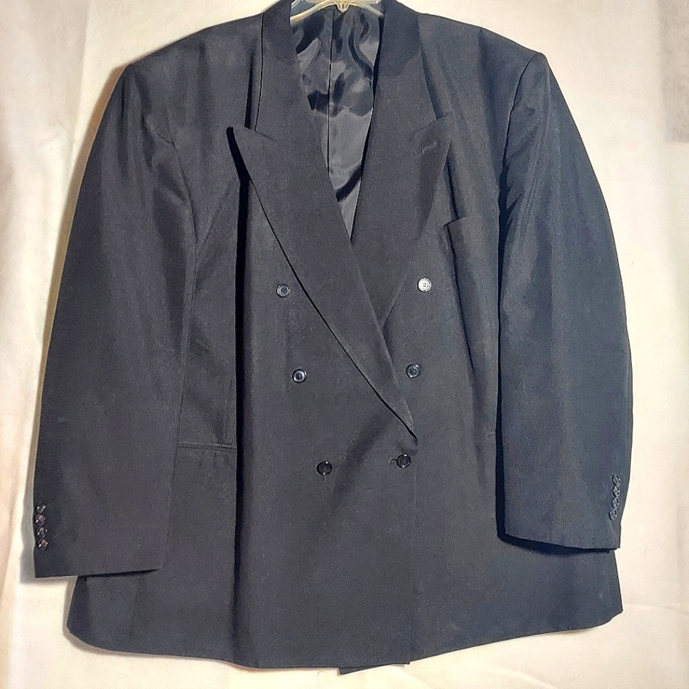 Gino Cappeli mens double breasted suit jacket
